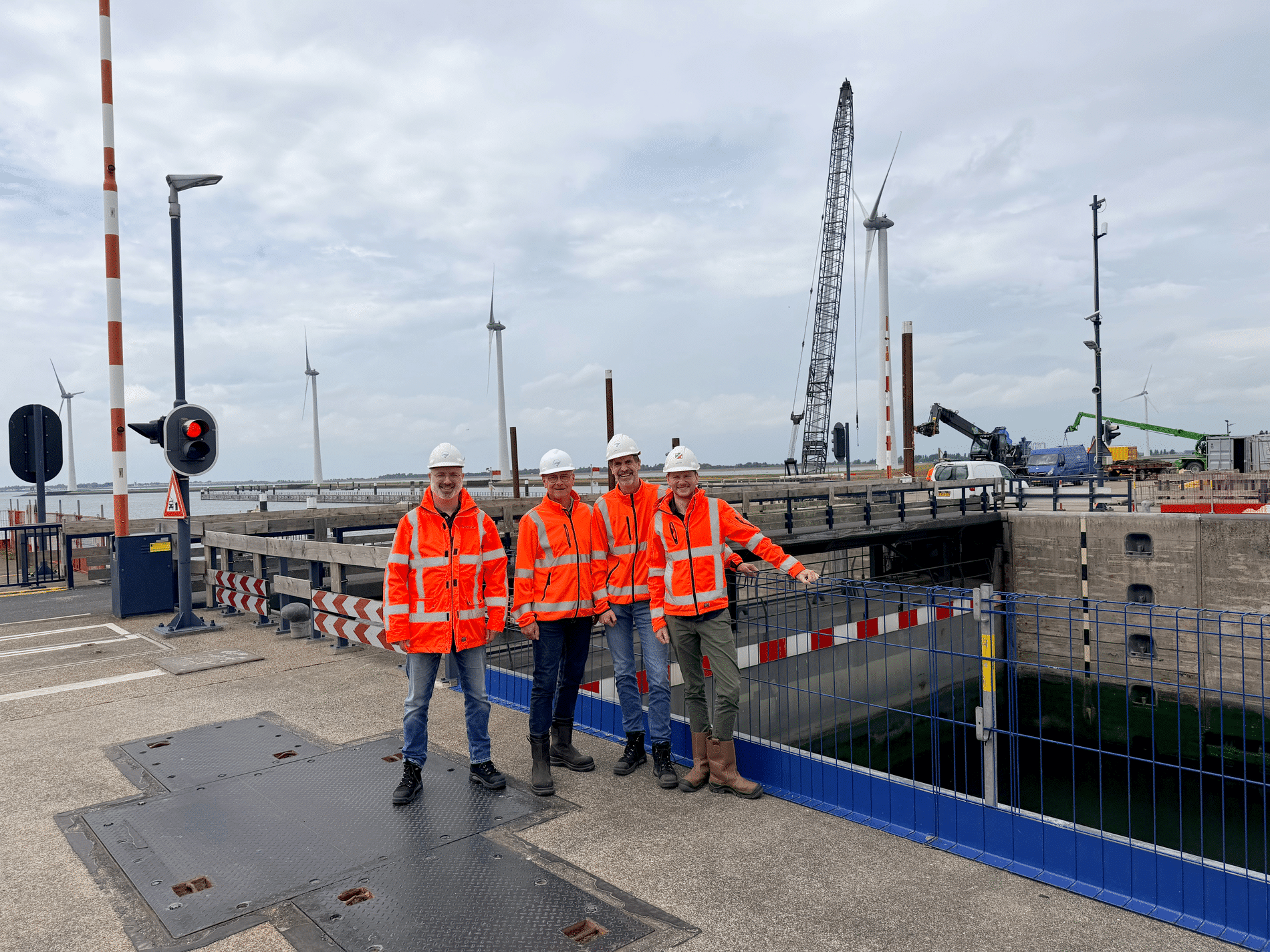 Van ontwerp tot instandhouding: één integrale blik op de Krammersluizen 1