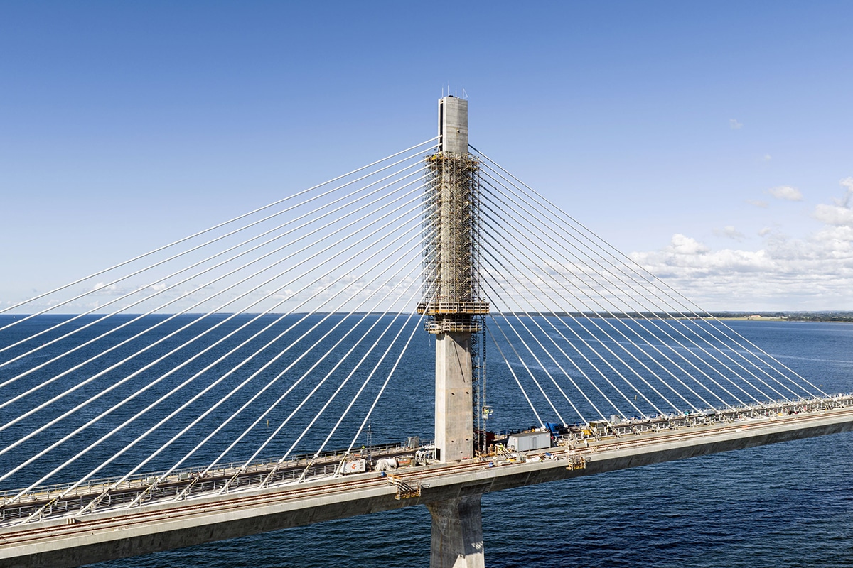Doka stimuleert de bouw van de op twee na langste brug van Denemarken 2