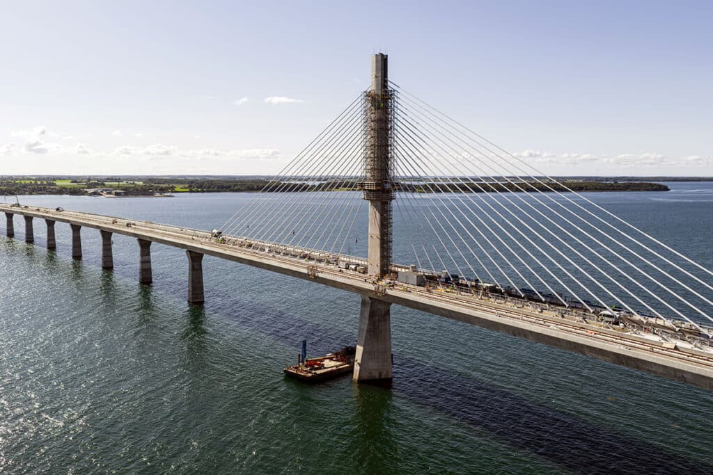 Doka stimuleert de bouw van de op twee na langste brug van Denemarken 2