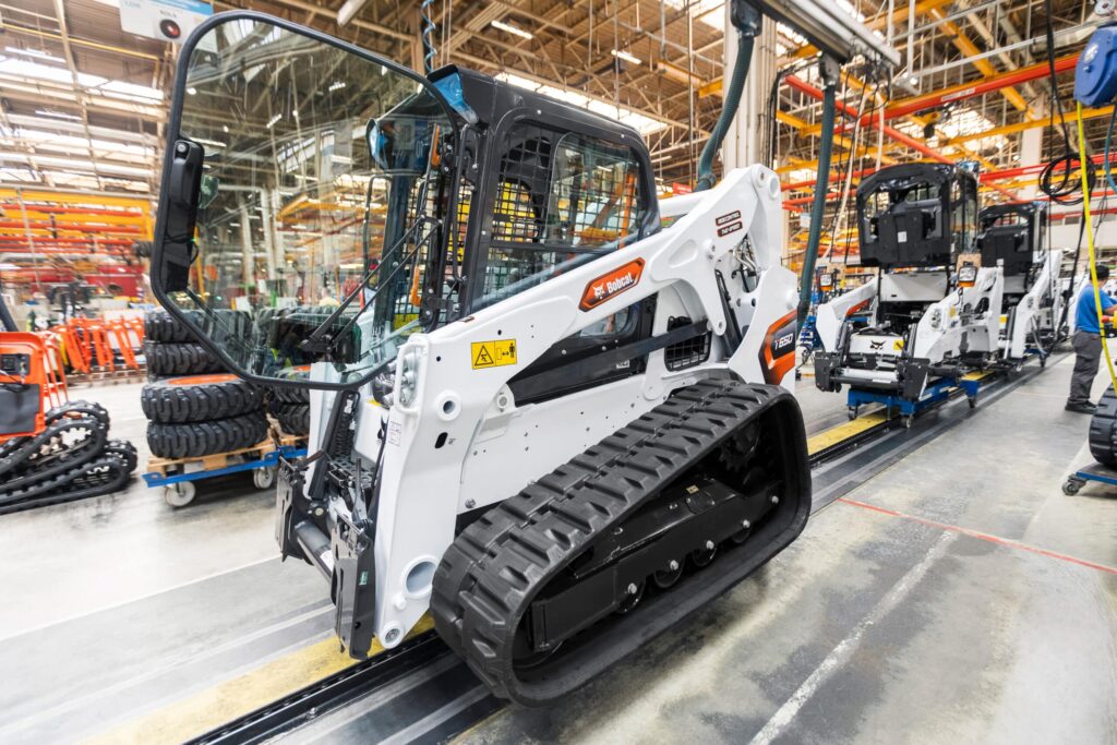 Bobcat start de productie van nieuwe T650 compacte rupslader  2