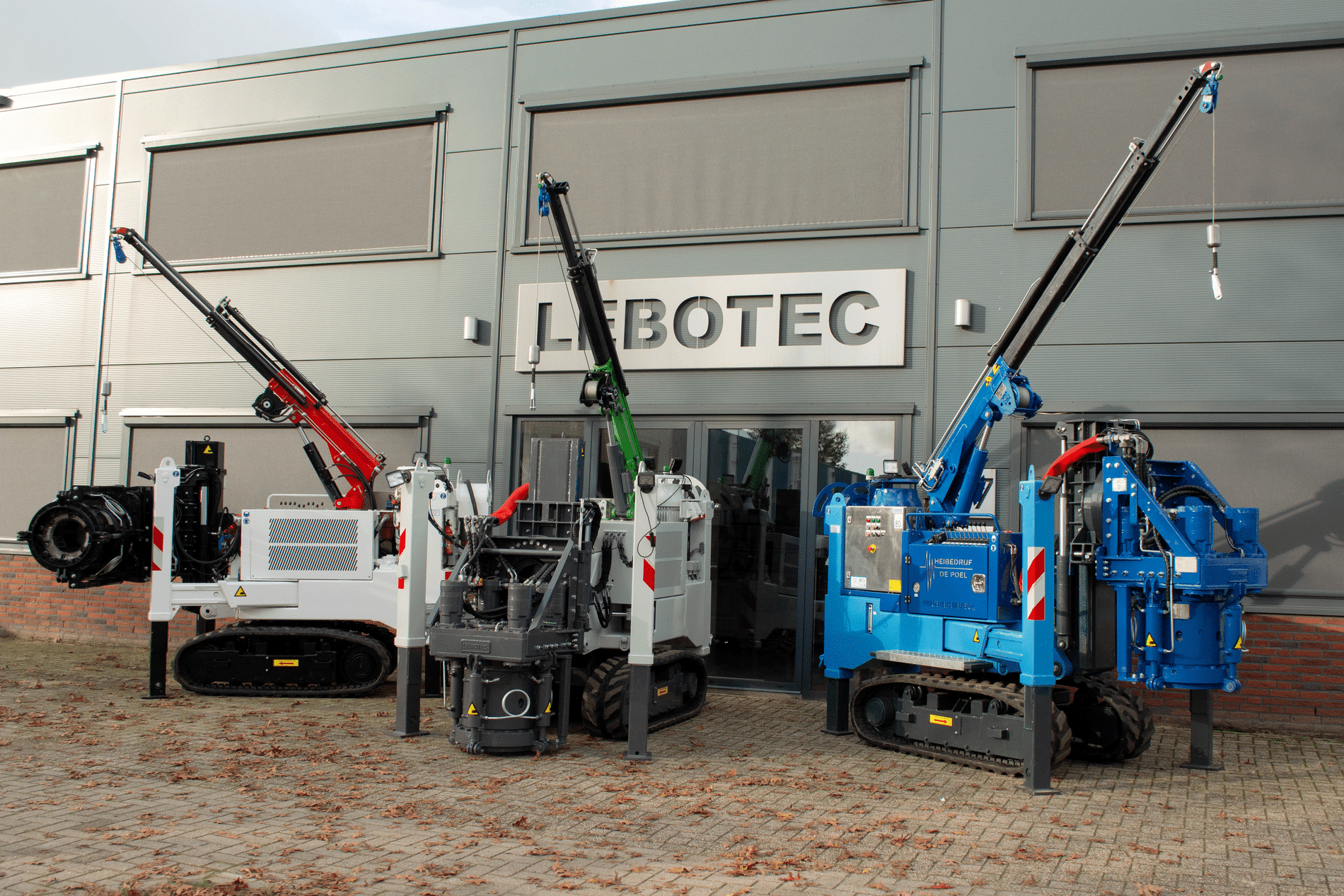 Compacte CD-machines voor funderingsherstel binnenstedelijke projecten 3