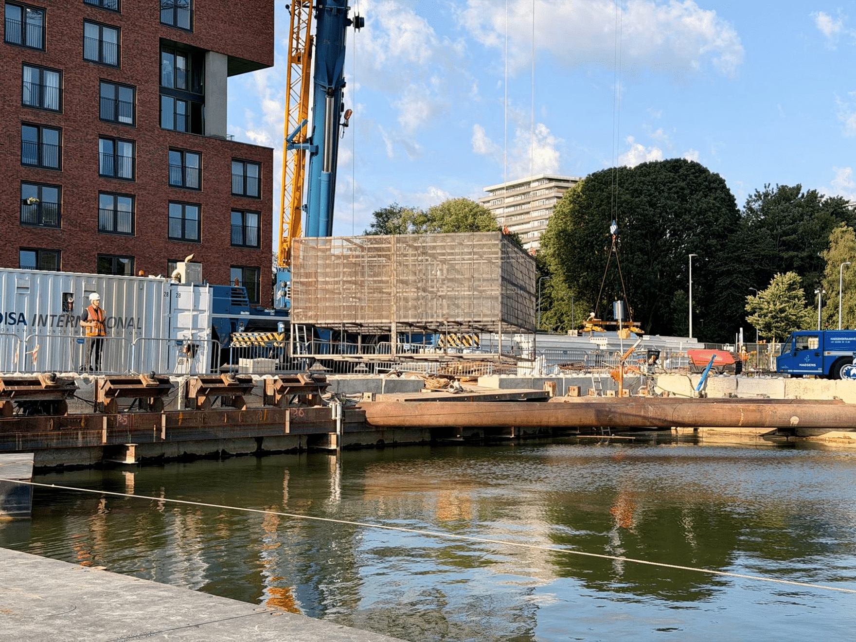 Precisiewerk onder water 28