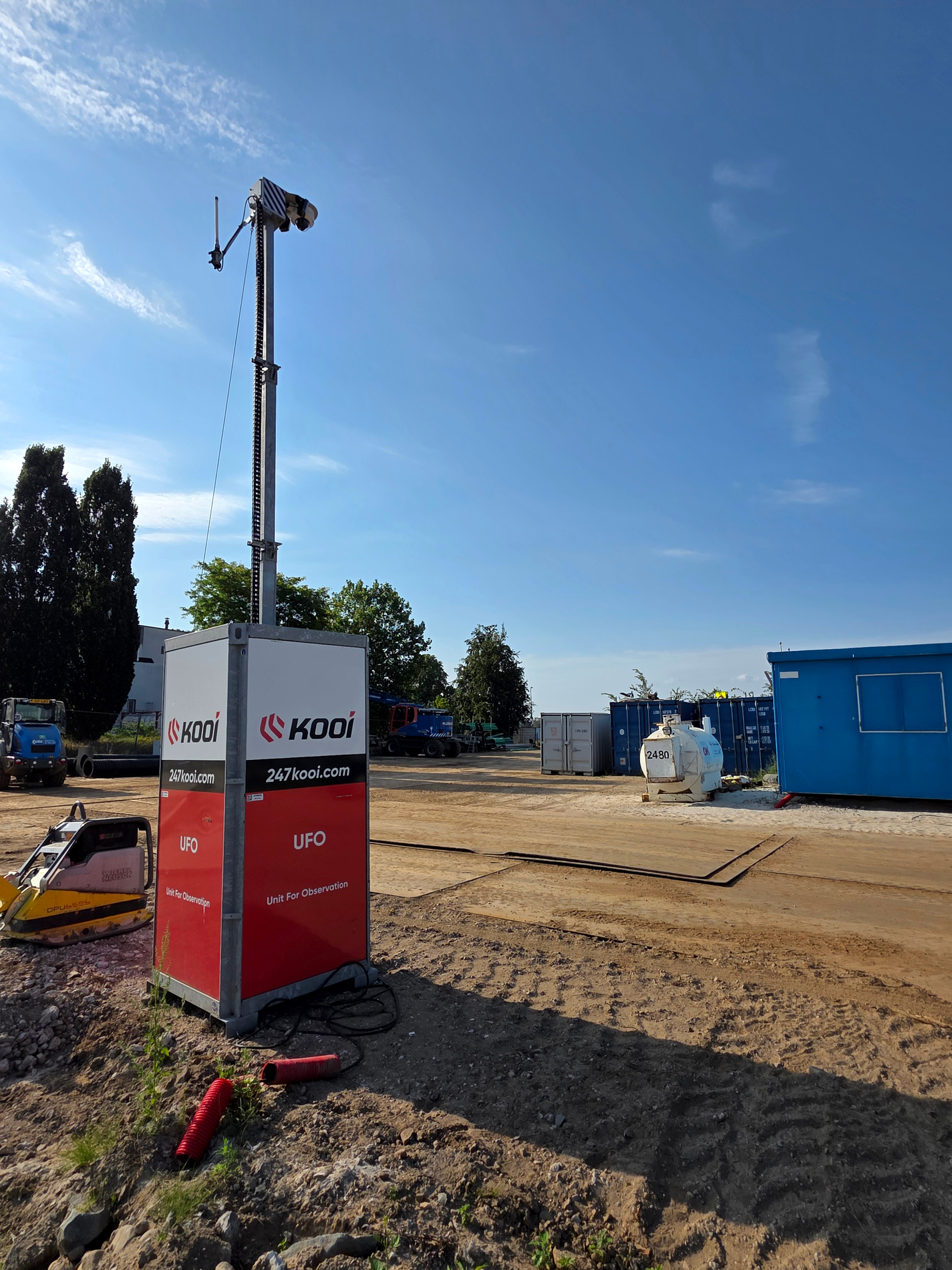 Slimme beveiliging houdt bouwplaatsen dijkversterking Arcen veilig 6