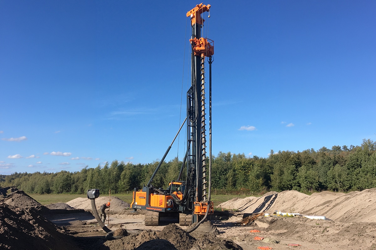 Compacte CD-machines voor funderingsherstel binnenstedelijke projecten 1
