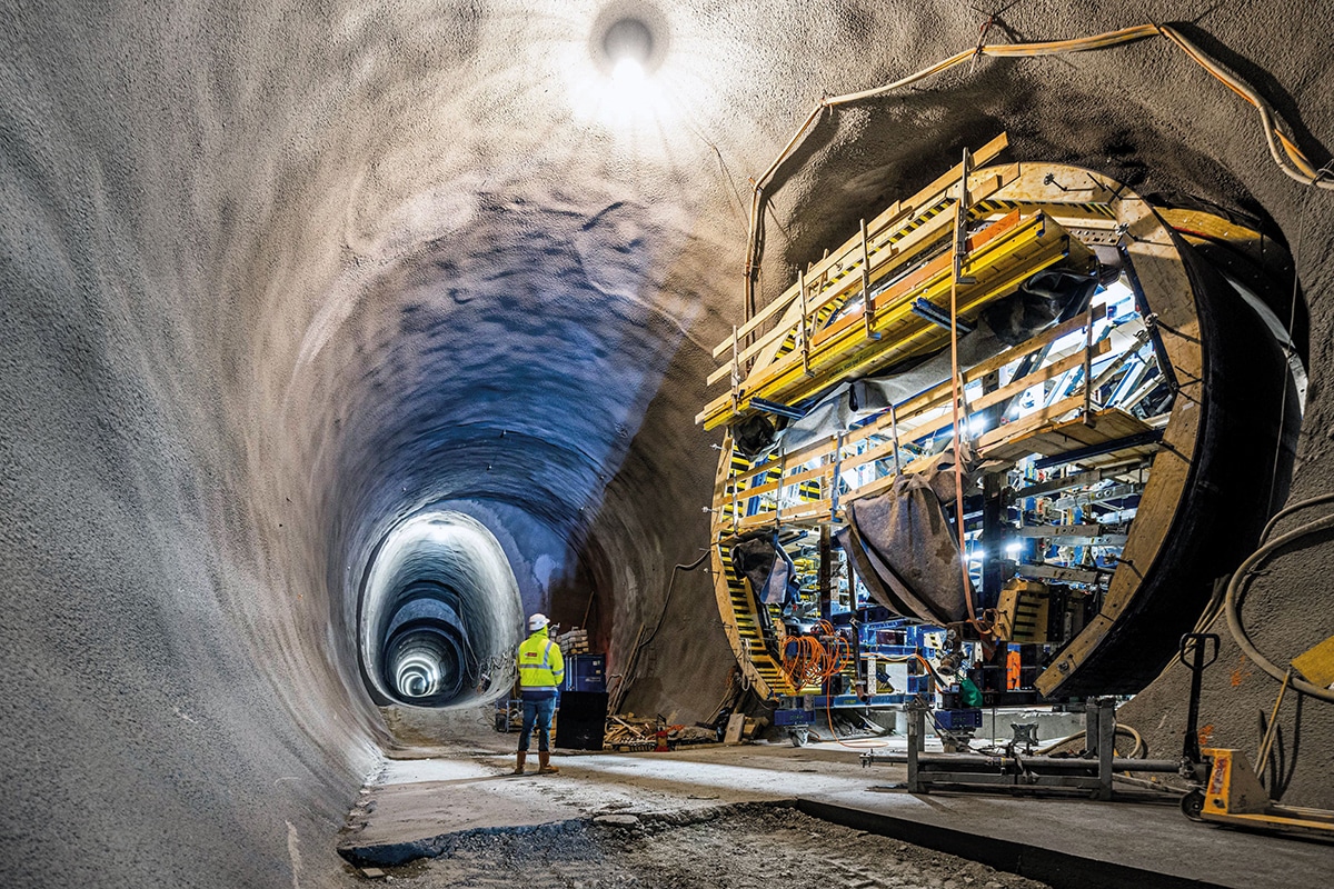 35 meter onder Wenen: Doka levert op maat gemaakte tunnelbekisting voor uitbreiding van het metronetwerk 3